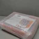 Evemodel 1set Model Paint Organizer with 60 Holes (Diameter 32.5mm) Pigment Bottle Storage Suitcase Dual-layer Portable Box SN03S Miniature Paint Storage