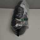 LILLUSORY Women's Long Sleeve Pajama Set - Soft Button-Down Top & Comfortable Drawstring Pants with Pockets Black L