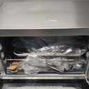 Hamilton Beach 4 Slice Countertop Air Fryer Toaster Oven Combo, Fits 9” Pizza, 4 Slice Capacity,