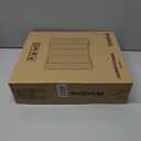 Gray Expandable Utensil Drawer Organizer 2 Pack, Adjustable 13 to 22.4, 5 Compartment Silverware Organizer for Kitchen Utensils, Spatulas, Cutlery, and Tools, Easy to Clean, Durable, and BPA-Free