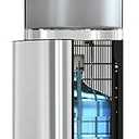 Brio Moderna Touchless Bottom Load Water Cooler Dispenser - Self-Cleaning, Motion Sensor, Tri Temp Dispense, Child Safety Lock, Holds 3 or 5 Gallon Bottles, Digital Display and LED Light
