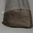 MIULEE Pack of 2 Decorative Velvet Throw Pillow Cover Soft Pillowcase Solid Square Eruo Sham Cushion Case for Sofa Bedroom Car 24x24 Inch 60x60 Cm Dark Coffee