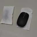 VssoPlor Type C Wireless Mouse, USB C MacBook Wireless Mouse Dual Mode Cordless Mice with USB and Type C Receiver Compatible with PC, Laptop, MacBook and All Type C Devices-Black and Silver