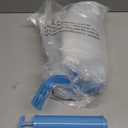 Vacuum Storage Bags with Hand Pump, Plastic Packaging Bags, 80% Space Saver Vacuum Seal Bags for Clothing, Travel Lugggage, Blankets, Comforters, 10 Jumbo