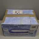 15 x 30 FT Oval Winter Pool Cover 500D Extra Thick Above Ground Pool Cover Above Ground Pool Protection with Winch and Cable Royal Blue