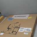 Folding Desk - 31.5" Wood Top Foldable Desk for Small Spaces | No Assembly Required Compact Desk for Home Office, Writing, and Study (Black)