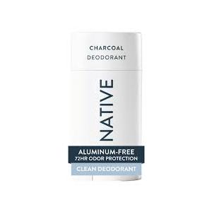Native Deodorant Contains Naturally Derived Ingredients, 72 Hour Odor Control, Deodorant for Women and Men, Aluminum Free, Charcoal 2.65oz