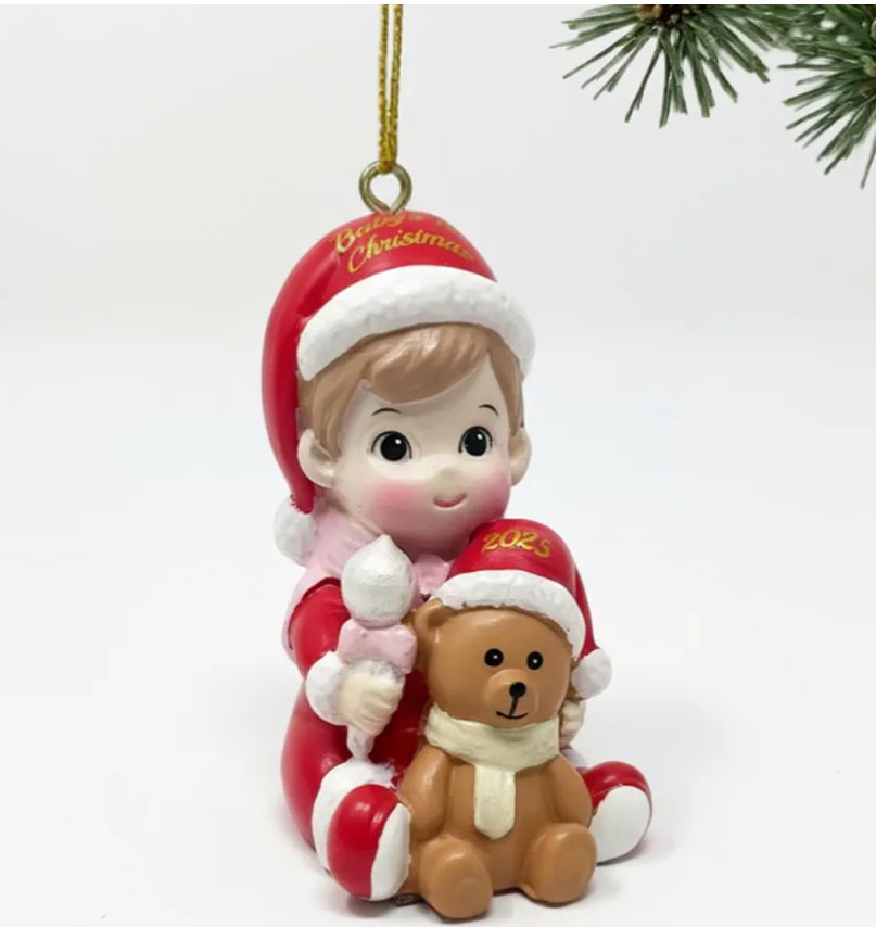 First Christmas Ornament 2025- My First Christmas Ornament Keepsake, 1st Christmas Ornament Gift