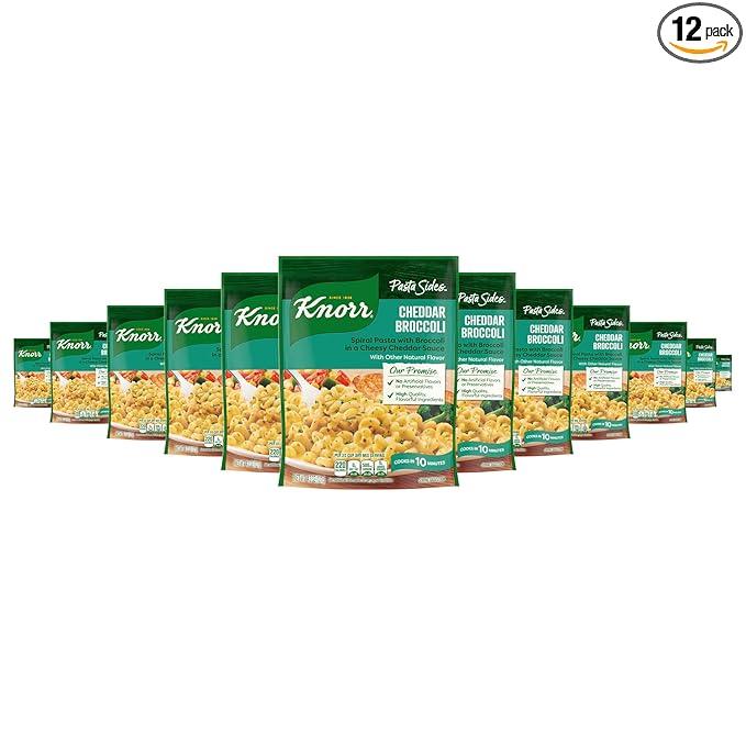 Knorr Pasta Sides Cheddar Broccoli 4.8 oz (Pack of 12)BBD 01/31/2027