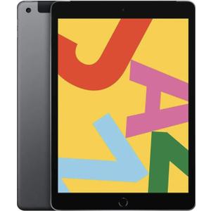 Apple iPad 2019 10.2-inch, Wi-Fi + Cellular, 32GB, Space Gray (Renewed)