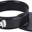 8 inch circular Springform interlocking and leak- proof seal carbon baking C ake Pan
