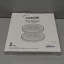 COSORI Food Dehydrator Accessories, for 5 Tray CFD-N051-W Only, BPA-Free, CFD-TR051-WUS, Plastic, 2 Pack