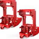 ATOLS Heavy-Duty Wall Jacks for Framing & Lifting, 1000lb Capacity, 2-Pack Portable Set for Use with 1-1/2x3-1/2 Fir Poles or 1" OD Steel Pipe, Construction & Furniture Raising Solution