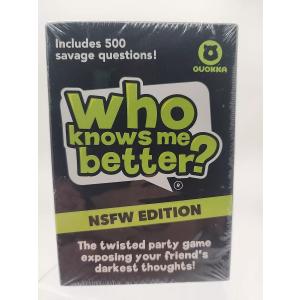 QUOKKA Who Knows Me Better? - Hot & Wild Edition | Bold & Spicy Party Card Game for Adults Only | 500+ Daring Questions to Expose Your Friends Deepest Desires