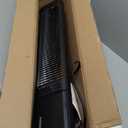 Powerscale 1500W Electric Patio Heater, IP65 Waterproof, Remote, Fast Heating, 4 Heat Levels, 24H Timer & Memory Function, Wall Mounted Indoor/Outdoor Heater for Patio, Garage, Backyard, Black (CozyRay 600-US)