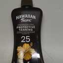 Hawaiian Tropic Protective Tanning Oil Spray Sunscreen SPF 25, 8Fl Oz, Tanning Sunscreen, Tanning Oil with SPF, Moisturizing Body Oil, Hawaiian Tropic Oil, Oxybenzone Free Outdoor Tanning Oil, 8Fl Oz