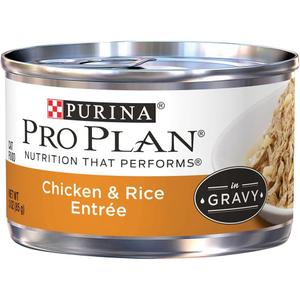 Nestle Petcare Pro Plan Chicken & Rice Entree for Adult Cats, 1 Count, One Size (EXP 07/31/26)
