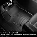 Floor Mats & Cargo Mat for Hyundai Palisade 2026 7 Seats Only Gas, TPE All Weather Car Floor Lines Trunk Mat with Backrest Set & 2nd Backrest Mats for Hyundai Palisade Accessories(Not for SE)