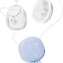 NCVI Electric Breast Pump Hands-Free, Wearable Breast Pump with 21/24mm Flange, Hospital-Grade Materal, BPA Free, Portable Breastfeeding Pump with 4 Modes 9 Levels for Home, Office and Nursing Room