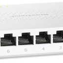 BrosTrend 2.5Gb Switch, 8 Port Network Switch 2.5 Gigabit, Unmanaged Ethernet Switch for Game Console, NAS, PC, Computer Networking Switch Plug & Play Fanless, Desktop Wall Mount, Lifetime Protection