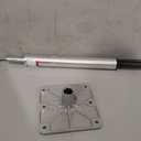 3/4" Pin Adjustable Locking Boat Seat Base, 3 Height Ranges(13-19)(18-24)(24-30) Inch, for Yacht & Fishing Boat Mounting
