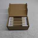 TUNNY 10 Pack Classic Cabinet Handles-5"/128mm Screw Spacing Champagne Bronze Furniture Hardware Handles for Kitchen Cabinets Bedroom Cabinet Pull