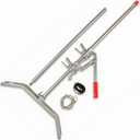 Jeffers Livestock Double Ratchet Calf Puller  Heavy Duty Stainless Steel Puller, Best Tool for Cow Deliveries, with 66" Rod, Ratchet, Extension Rod, Breechen & Strap, Heavy Duty Chains, Vet Tool