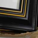 23" x 19" Black & Gold Frame