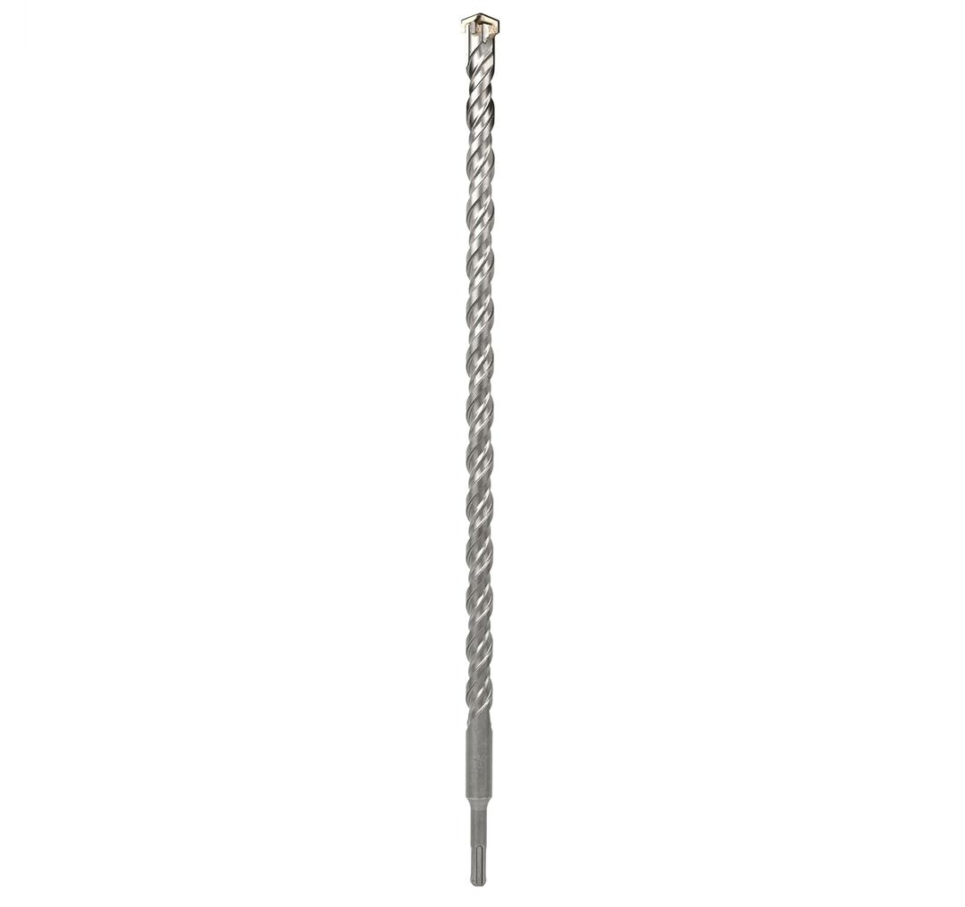 7/8 X 21 in SDS Plus Bits, Rotary Hammer Drill Bits, Carbide Drill Bits, Masonry Drill Bits for Concrete, Stone and Brick, SDS Plus Hammer Double Flute, Masonry Drill Bit, Concrete Drill Bit (7/8 in)