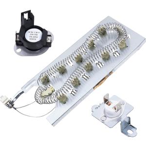 3387747 Dryer Heating Element and 280148 Thermal Cut-Off (8557403 High Limit Thermostat & 8318314 Thermal Fuse) by BlueStars - For Whirlpool Kenmore Dryers - Replaces WP3387747 AP6008281 PS11741416