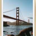 Frametory, 12x16 Metal Picture Frame with Mat for 11x14 Picture & Real Glass, Aluminum Photo Frame Collection (Gold, 1 Pack) (12X16 (1 Pack))