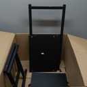 VASAGLE Side Table, Small End Table, Tall Nightstand for Living Room, Bedroom, Office, Bathroom, Classic Black ULET273B16