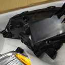 Replacement for Prius 2006-2009 Headlight Assembly Projector Chrome Left and Right Side Pair