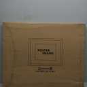 22x28 Frame Set of 2, Natural Oak Wood Style - Display 18x24 Picture Frame with Mat or 22 x 28 Poster Frame without Mat, Wall Mounting Horizontal and Vertical