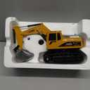 Remote Control Excavator & Dump Truck Toy for Kids(Set of 2) with Lights and Sounds,Construction Vehicles RC Trucks Toys for Boys Kids 3 4 5 6 7 8 9 10 Year