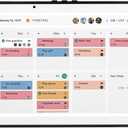 IMLIFE 10.1 inches Wifi Smart Touchscreen Digital Calendar with Touchtime App Syncing with Multiple Phones in Two - way, for Chore Chart, Daily Meal Plan, Interactive Display for Family Schedules and