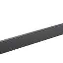 LANC 24 Inch Bath Towel Bar for Bathroom Wall Mounted, Matte Black Towel Hanger Square Towel Rack Stainless Steel Shower Towel Rail Towel Rod Kitchen Lavatory Hand Towel Holder, A8804MB-6P1