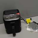 DEIME Air Fryer 3 Qt, Small Airfryer Digital Space Saving Compact, Bake, Reheat, Roasts for Quick Easy Meals, Mini Compact & Quiet, Nonstick & Dishwasher Safe Basket (Black)