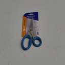 Westcott 14643 Soft Handle 8-Inch Straight Scissors, Blue, 1-Count
