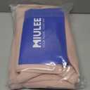 MIULEE Baby Pink Blackout Curtains for Girls Bedroom Living Room 63 Inches Long 2 Panels, Nursery Thermal Insulated Room Darkening Drapes Solid Grommet Top Noise Reducing Window Curtains 40x63 Inch