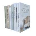 6 PCS Faux Books for Decoration,Designer Luxury Modern Fake Decorative Books for Home Bookshelf Decor Coffee Table Stacked Books, Shelves Living Room Decorative Objects Entry Decor
