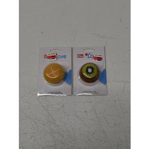 Pin Cushion/Pattern Weight - Orange, 2 Packs