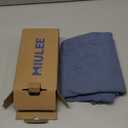 MIULEE Decorative Linen Pillow Covers 20x20 Inch Blue Ashes Boho Farmhouse Neutral Couch Throw Pillows for Bed Pack of 2 Accent Modern Pillowcase Sofa Livingroom Home Decor