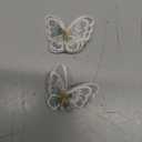 EARENT Light Up Butterfly Hair Clip Glow 5 PCS Lace Headpiece Costume Hair Accessories for Women
