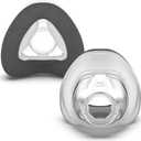 2 Pack Memory Foam Mask Cushions for AirFit N20 for Airtouch N20 Adaptive Seal CPAP Supplies Soft Fit for Lasting Comfort Zero Pressure Marks (Brown) - Large