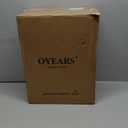 OYEARS 22.5" Table Lamp for Living Room, Retro Farmhouse Lamps for Nightstands Boho Bedroom Lamps Set of 2, with USB A+C Charging Ports, Beige and Brown