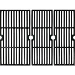 DC150 18 Inch Cast Iron Cooking Grates for Charbroil Performance 4 Burner 463376519, Replacment for Char-Broil Grill 463376319, 463375619, G470-0003-W1, G470-0002-W1,G321-0005-W1