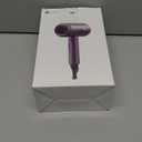 slopehill Professional Ionic Hair Dryer, Powerful 1800W Fast Drying Low Noise Blow Dryer with 2 Concentrator Nozzle 1 Diffuser Attachments for Home Salon Travel (Grey)