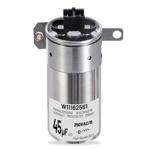 W11428524 W11162561 W10866238 Washing Machine Run Capacitor Replacement for Whirlpool Washer Capacitor, Replace W11175257 AP6981681 PS12745632 EAP12745632, Fit for Whirlpool Maytag Kenmore