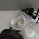 Industrial Table Lamps for Bedrooms Set of 2 - Fully Dimmable Bedside Lamps with USB A and C Ports and Outlet, Black Nightstand Lamps with Glass Shade for Living Room, Desk Lamps for Office Reading